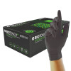 Bio Touch Black - biologisch abbaubare Nitril-Handschuhe - Unigloves M