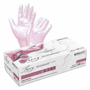 Fancy Rose - Nitril Handschuhe - Unigloves - 100 Stk XS