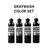 Xtreme Ink - Graywash Color Set - 4 x 120ml