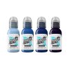 World Famous Limitless - Shades of Blue Collection - 4x 30 ml