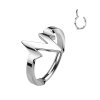 Steell - Segment Clicker - Heartbeat Silver 8 mm