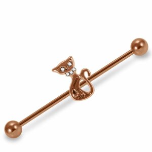 Stahl - Industrial Barbell - Katze - CC Kristall