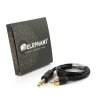 Elephant - Lightweight Cinch / RCA Kabel - gerade schwarz