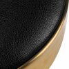 Tattoo Hocker - Schwarz Gold