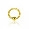 Gold Steel - BCR ball closure ring 0,8 mm - 7 mm - 3 mm