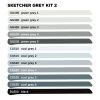 MOLOTOW™ - Sketcher Set - Main Grey Kit 2