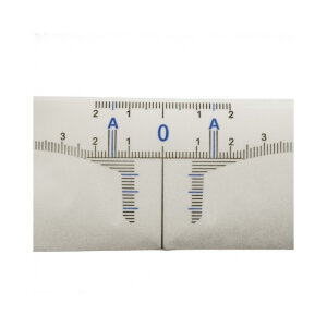 Disposable ruler - 50 pcs - Symmetry line no. D