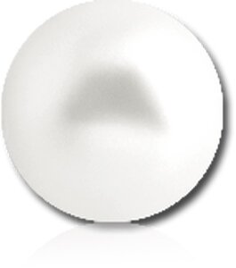 Acryl - Schraubkugel - Perlen Design 1,2 mm 3 mm - Steril