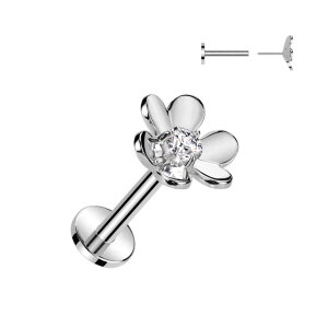 Stahl – Labret – Push In - ohne Gewinde -...