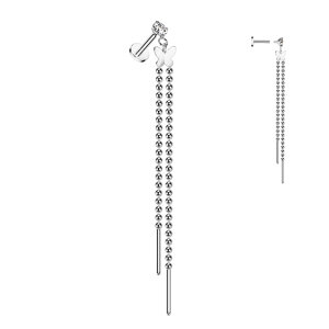 Steel – labret – internal thread –...