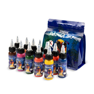 Xtreme Ink - Planeta Biu - New School Set -12 x 30 ml