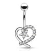 Steel - banana - entwined heart - star - crystal