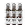 Perma Blend Luxe - Ombre Brows Set  - 6x 15 ml - Paulina Osinkowska