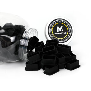 Murostar - Magnum - Silicone Color Caps black