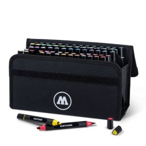 MOLOTOW&trade; - Organizer mit 80 SKETCHER-Twinmarker