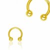 Gold Steel - CBR Circular Barbell (horseshoe) 1,0 mm - 8 mm - 3 mm