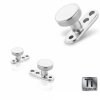 Titanium - Dermal Anchor Base - 1,2 mm - with disc 2,5 mm - 4 m