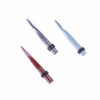 Acrylic - Taper/Expander - striped 6 mm - BK/RD