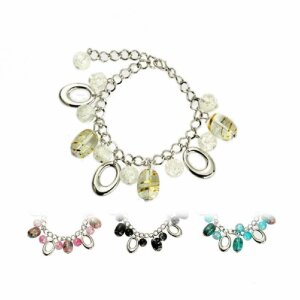 Armband - Bunt - verziert - WT - White / Weiss